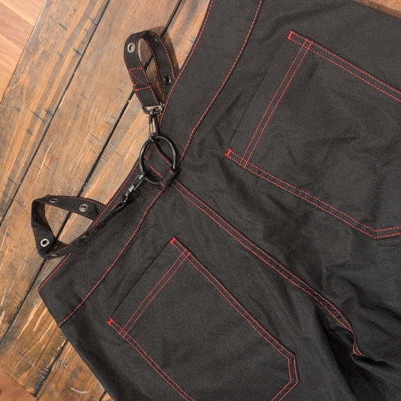 Killstar Night Species Bondage Wide Leg Cargo Pants - Picture 11 of 11